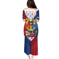 Philippines Independence Day 126th Anniversary Family Matching Puletasi and Hawaiian Shirt Polynesian Pattern National Flag Style LT03 - Polynesian Pride