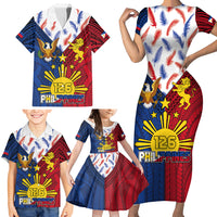 Philippines Independence Day 126th Anniversary Family Matching Short Sleeve Bodycon Dress and Hawaiian Shirt Polynesian Pattern National Flag Style LT03 - Polynesian Pride