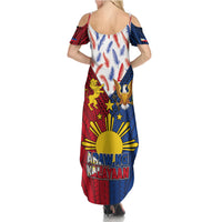 Philippines Independence Day 126th Anniversary Family Matching Summer Maxi Dress and Hawaiian Shirt Polynesian Pattern National Flag Style LT03 - Polynesian Pride