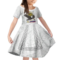 Philippines Eagle Week Family Matching Off The Shoulder Long Sleeve Dress and Hawaiian Shirt Polynesian Pattern Barong Style