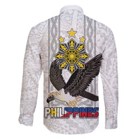 Philippines Eagle Week Family Matching Puletasi and Hawaiian Shirt Polynesian Pattern Barong Style