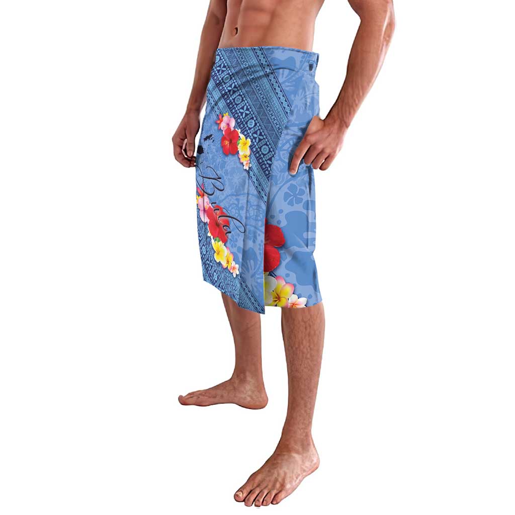 Bula Fiji Hibiscus and Plumeria Flowers Lavalava Tapa Tattoo Polynesian Pattern LT03 - Polynesian Pride