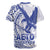 Samoa Pago Pago Aeto Rugby Jersey Wingstyle Blue-White Color - Polynesian Pride