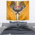 Samoa Pago Pago Aeto Tapestry Bald Eagle with Polynesian Art Tattoos - Polynesian Pride