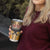 Samoa Pago Pago Aeto Tumbler Cup Bald Eagle with Polynesian Art Tattoos - Polynesian Pride