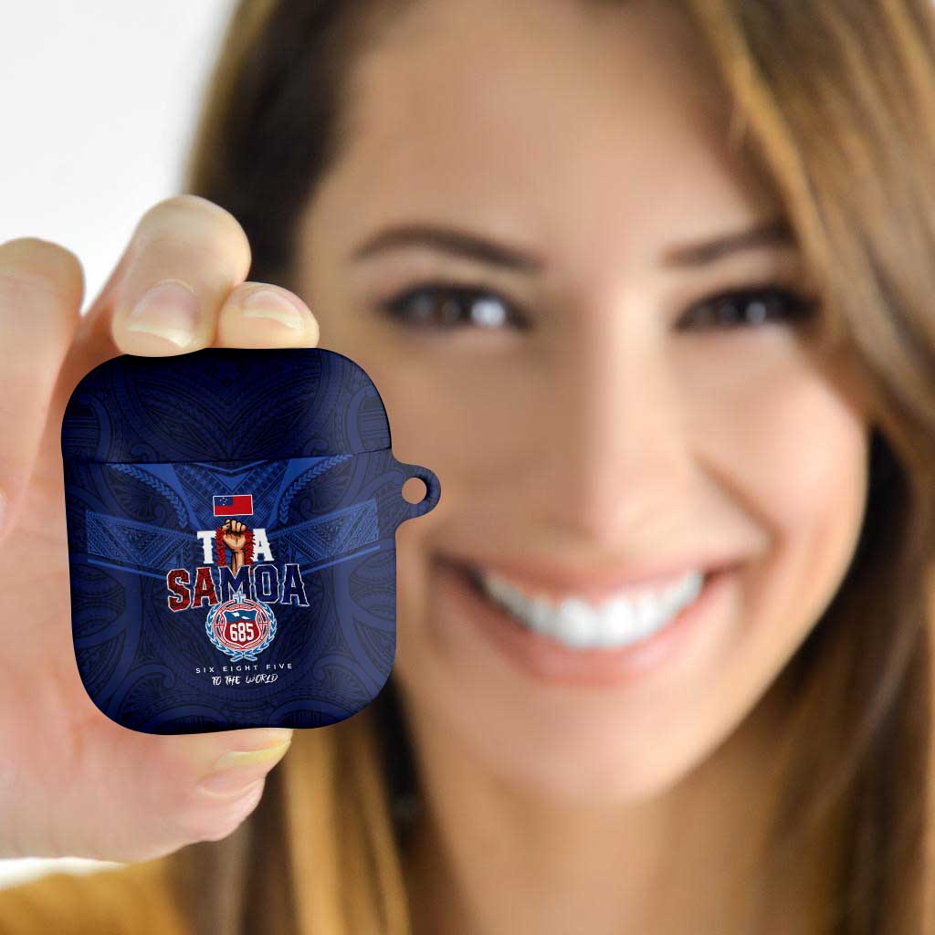 Rugby Toa Samoa AirPods Case Champions Six Eight Five - Polynesian Pride