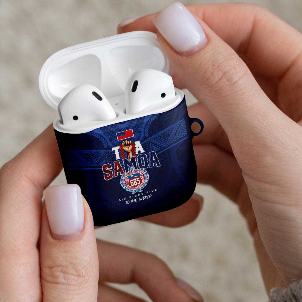 Rugby Toa Samoa AirPods Case Champions Six Eight Five - Polynesian Pride
