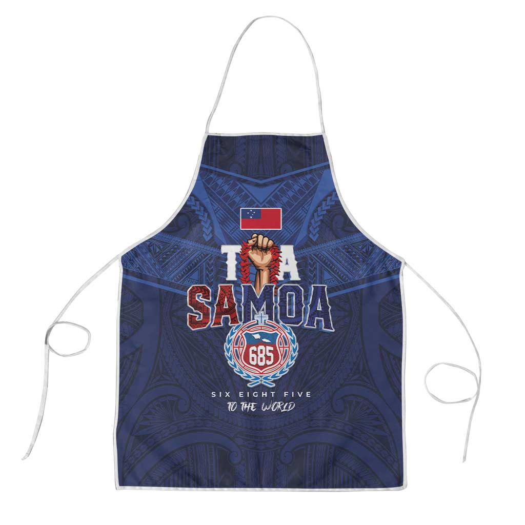 Rugby Toa Samoa Apron Champions Six Eight Five - Polynesian Pride