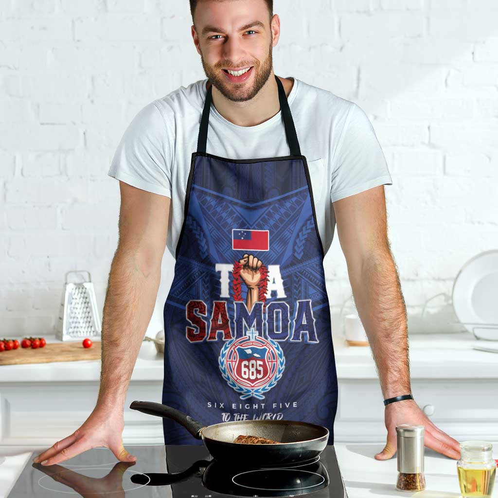 Rugby Toa Samoa Apron Champions Six Eight Five - Polynesian Pride