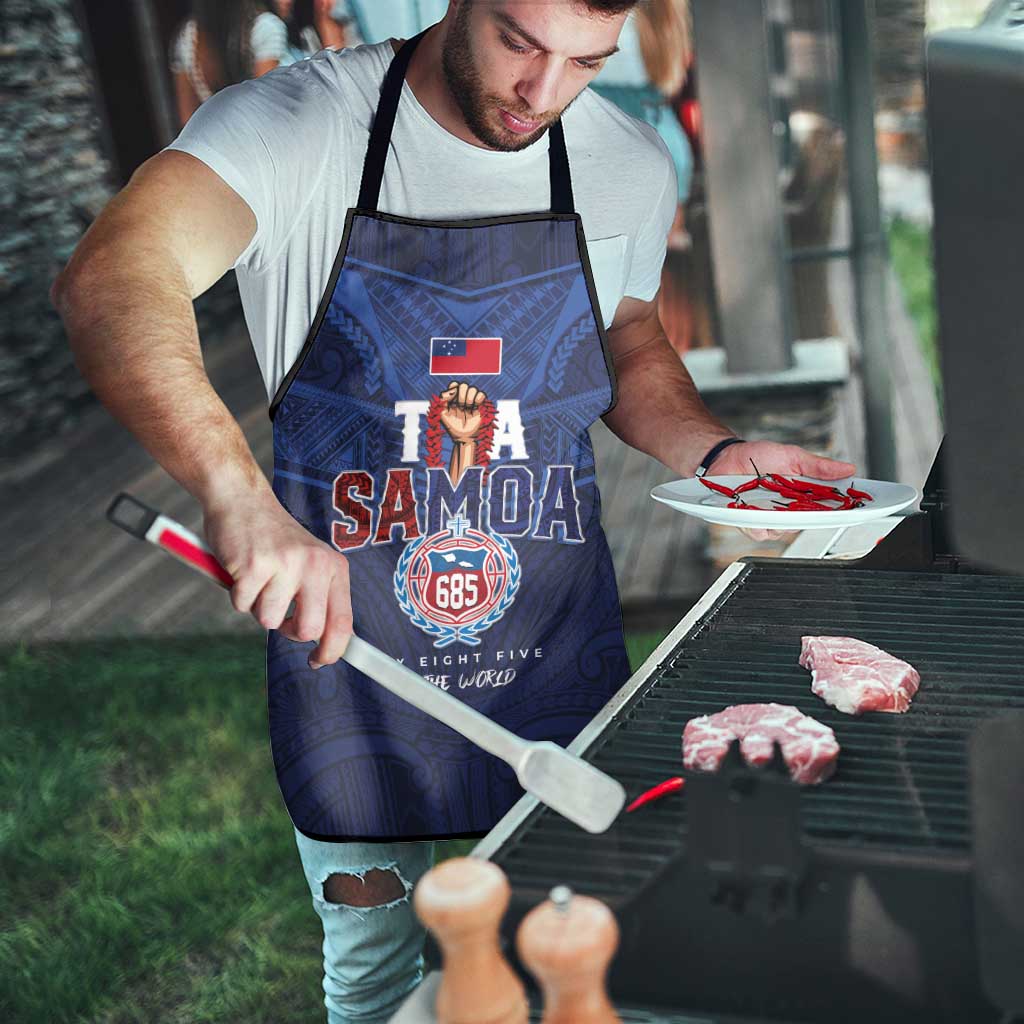 Rugby Toa Samoa Apron Champions Six Eight Five - Polynesian Pride