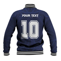 Custom Rugby Toa Samoa Baseball Jacket Champions Six Eight Five - Polynesian Pride