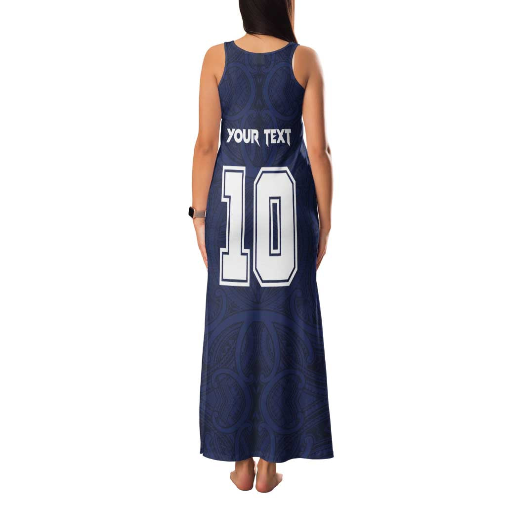 Custom Rugby Toa Samoa Family Matching Tank Maxi Dress and Hawaiian Shirt Champions Six Eight Five LT03 - Polynesian Pride
