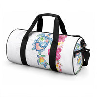 Hawaiian Abstract Art Turtles Duffle Bag