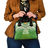 Cook Islands Rugby League Shoulder Handbag Tatau Tribal Motifs-Light Green Color LT03 - Polynesian Pride