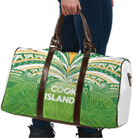 Cook Islands Rugby League Travel Bag Tatau Tribal Motifs-Light Green Color LT03 - Polynesian Pride