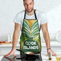 Cook Islands Rugby League Apron Tatau Tribal Motifs-Dark Green Color LT03 - Polynesian Pride