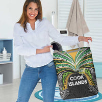 Cook Islands Rugby League Laundry Basket Tatau Tribal Motifs-Black Color LT03 - Polynesian Pride