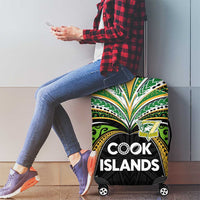 Cook Islands Rugby League Luggage Cover Tatau Tribal Motifs-Black Color LT03 - Polynesian Pride
