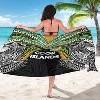 Cook Islands Rugby League Sarong Tatau Tribal Motifs-Black Color LT03 - Polynesian Pride