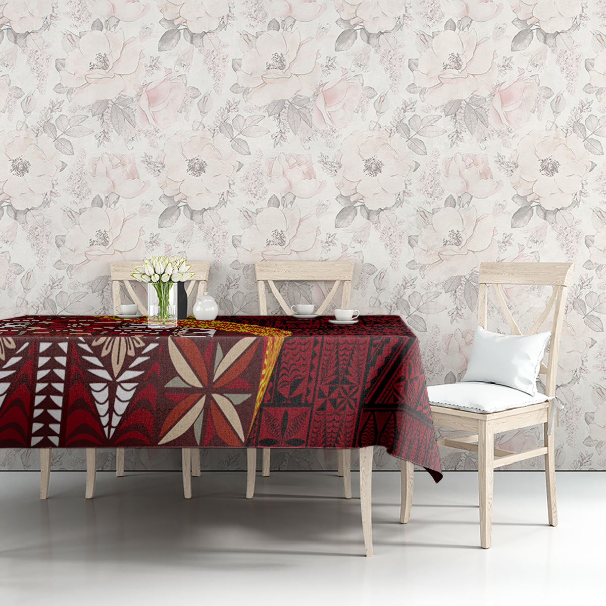 Tonga Feletoa Kupesi Fakatonga Tablecloth LT03 - Polynesian Pride