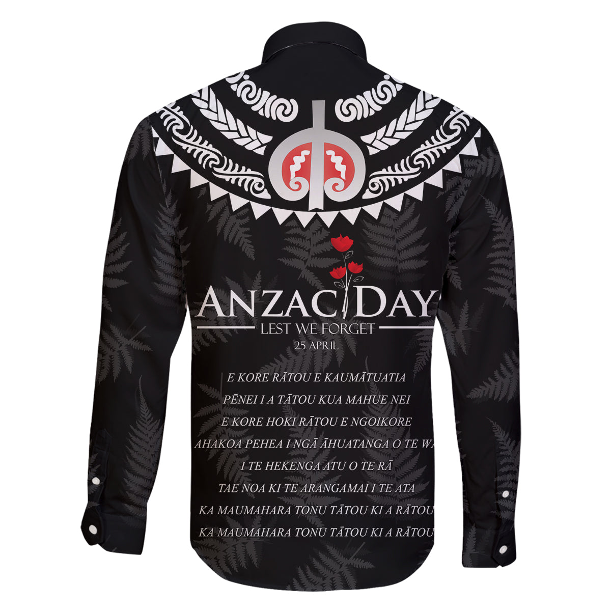 New Zealand ANZAC Day Family Matching Off Shoulder Short Dress and Hawaiian Shirt Lest We Forget Haka Dance Respect LT03 - Polynesian Pride