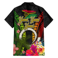 Vanuatu Independence Day Family Matching Long Sleeve Bodycon Dress and Hawaiian Shirt Tugeta Yumi Selebretem Indipendens Dei LT03 - Polynesian Pride