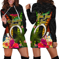 Vanuatu Independence Day Hoodie Dress Tugeta Yumi Selebretem Indipendens Dei LT03 - Polynesian Pride