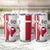Greenland and Denmark Together Tumbler Cup National Country Map and Flag Style
