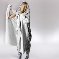 Fiji Iguana Hooded Blanket Tapa Tribal Tattoo and Hibiscus LT03 - Polynesian Pride