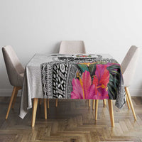 Fiji Iguana Tablecloth Tapa Tribal Tattoo and Hibiscus LT03 - Polynesian Pride