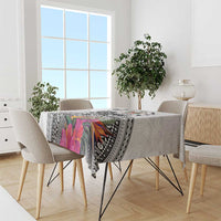Fiji Iguana Tablecloth Tapa Tribal Tattoo and Hibiscus LT03 - Polynesian Pride