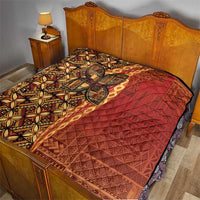 Samoan Pacific Tribal Flower Geometric Art Tattoos Quilt Siapo Pattern Flame Sunset LT03 - Polynesian Pride