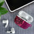 Samoan Pacific Tribal Flower Geometric Art Tattoos AirPods Case Siapo Pattern Romantic Rose - Polynesian Pride