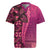 Samoan Pacific Tribal Flower Geometric Art Tattoos Rugby Jersey Siapo Pattern Romantic Rose - Polynesian Pride