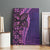 Samoan Pacific Tribal Flower Geometric Art Tattoos Canvas Wall Art Siapo Pattern Purple Haze - Polynesian Pride