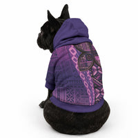Samoan Pacific Tribal Flower Geometric Art Tattoos Pet Hoodie