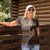 Fijian Masi Tribal Tattoos Art Pattern Women Polo Shirt Brown Color Half Style - Polynesian Pride