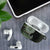 Fijian Masi Tribal Tattoos Art Pattern AirPods Case Green Color Half Style - Polynesian Pride