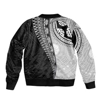 Fijian Masi Tattoos Bomber Jacket with Tapa Tribal Pattern LT03 - Polynesian Pride