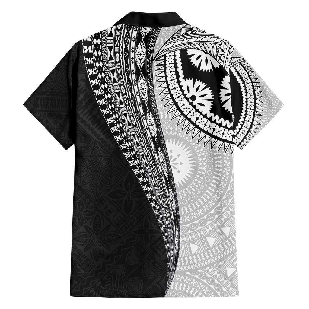 Fijian Masi Tattoos Family Matching Puletasi and Hawaiian Shirt with Tapa Tribal Pattern LT03 - Polynesian Pride