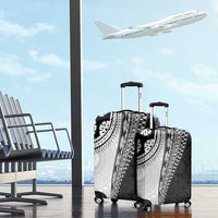Fijian Masi Tattoos Luggage Cover with Tapa Tribal Pattern LT03 - Polynesian Pride