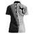 Fijian Masi Tattoos Women Polo Shirt with Tapa Tribal Pattern - Polynesian Pride