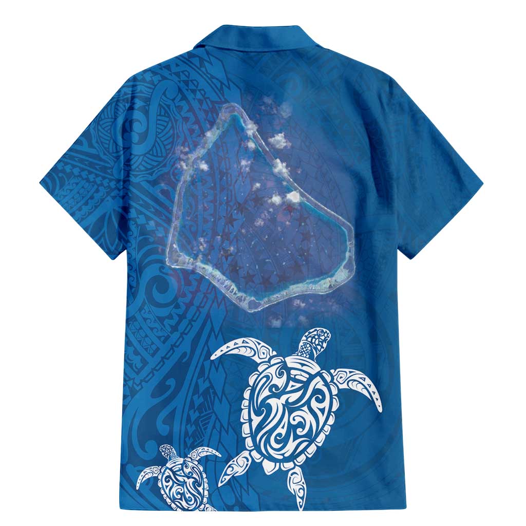 Cook Islands Manihiki Atoll Family Matching Mermaid Dress and Hawaiian Shirt Maori Turtle and Polynesian Pattern LT03 - Polynesian Pride