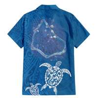 Cook Islands Manihiki Atoll Family Matching Mermaid Dress and Hawaiian Shirt Maori Turtle and Polynesian Pattern LT03 - Polynesian Pride