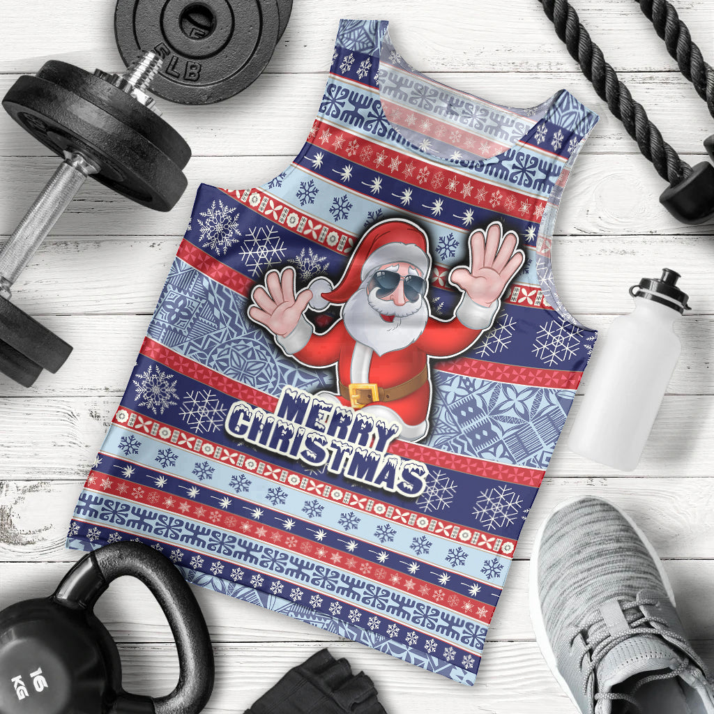 fiji-christmas-men-tank-top-fijian-santa-and-coat-of-arms-mix-tapa-pattern-striped-style