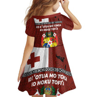 Tongan Culture Family Matching Long Sleeve Bodycon Dress and Hawaiian Shirt Ngatu Art Tattoo and Emblem of Tonga LT03 - Polynesian Pride