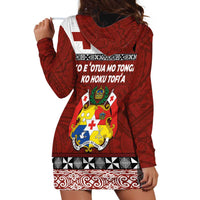 Tongan Culture Hoodie Dress Ngatu Art Tattoo and Emblem of Tonga LT03 - Polynesian Pride
