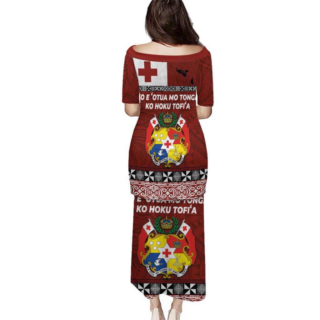 Tongan Culture Puletasi Ngatu Art Tattoo and Emblem of Tonga LT03 - Polynesian Pride
