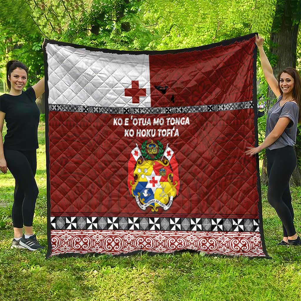 Tongan Culture Quilt Ngatu Art Tattoo and Emblem of Tonga LT03 - Polynesian Pride