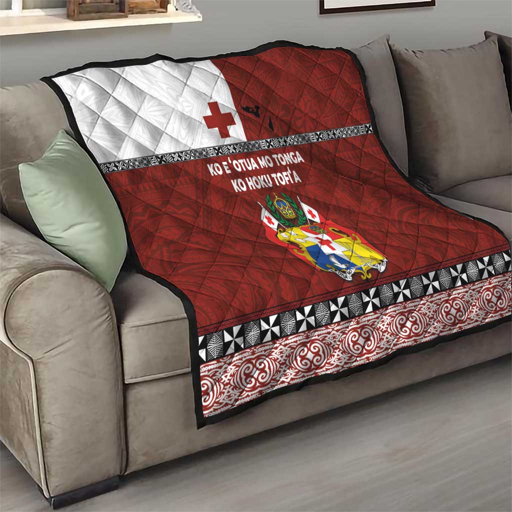 Tongan Culture Quilt Ngatu Art Tattoo and Emblem of Tonga LT03 - Polynesian Pride